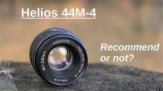 Helios 44M4 review and comparison with Helios 442 [upl. by Enert]