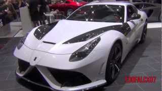 Mansory F12 Berlinetta Stallone at 2013 Geneva Motor Show [upl. by Emeric]