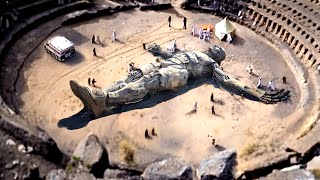 Drone Makes Terrifying Discovery After Spotting This In POMPEII [upl. by Lian]