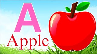 a for apple b for ball c for cat d for dog e for elephant alphabet kids abcd [upl. by Eisiam392]