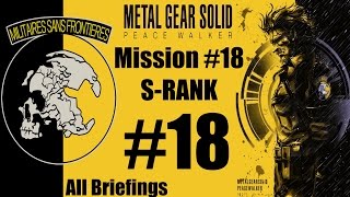 Metal Gear Solid Peace Walker HD  Stealth Walkthrough  Mission 18  SRANK Cocoon Battle [upl. by Olram659]