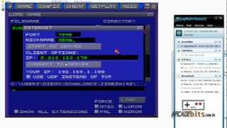 ZSNES  Configurando e Jogando OnlineNetPlay [upl. by Chloras]