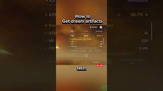 How to get good artifacts in Genshin Impact genshinimpact genshinartifacts artifacts genshin [upl. by Dittman41]