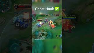 New Ghost Hook Trick ✅️ Unlock🗿☠️ mobilelegends mobilelegendsbangbang mlbbcreatorcamp ml mlbb [upl. by Iilek]