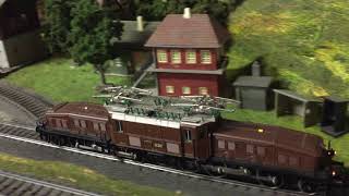 Marklin Crocodiles on layout [upl. by Celestina964]