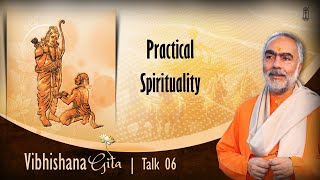 6 of 8  Vibhishana Gita  Practical Spirituality  Swami Swaroopananda  chinmayamission [upl. by Illoh936]