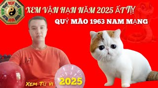 Xem Sao Hạn Quý Mão 1963 Nam Mạng Năm 2025 Ất Tỵ Những Điều Cần Lưu Ý [upl. by Attenol]