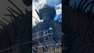 Wicker Man Alton Towers themepark ride rollercoaster uk altontowers wickerman wood fire [upl. by Morissa]