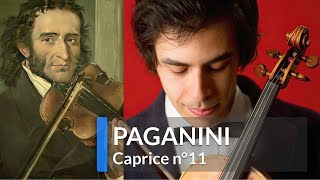 Caprice No 11 by Niccolò Paganini  Thomas Lefort Il Violino Solo [upl. by Rhyner]