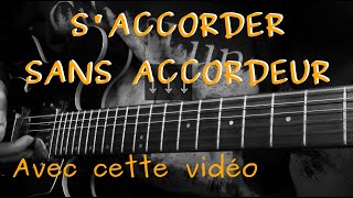 Saccorder sans accordeur avec cette vidéo guitare 440Hz [upl. by Macswan]