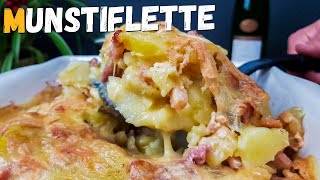 LA MUNSTIFLETTE Recette Alsacienne  Nice2MeatU [upl. by Ahsimek]