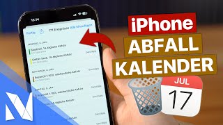 Regionaler AbfallMüllKalender zum iPhoneKalender hinzufügen 2023  NilsHendrik Welk [upl. by Aim]