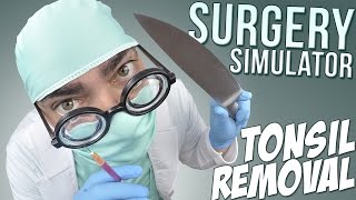 Surgery Simulator 2011  Tonsil Surgery  Surgery Simulation Games [upl. by Manson]