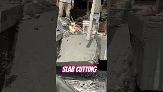 Slab cutting trick without vibration civilloka [upl. by Alomeda]