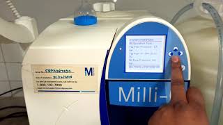 MilliQ Ultrapure Water Purification System by Merck in Hindi  Water purification technique [upl. by Mcallister]