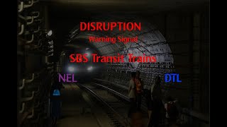 Warning Signal Announcement SBS Transit NEL amp DTL [upl. by Casavant397]