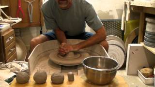 Pottery 101  Basic Pottery Wheel Technique [upl. by Yerxa]