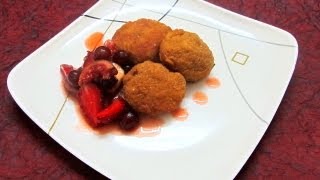 Fried Ice cream Recipe in Tamil [upl. by Lokin]