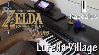 Lurelin Village  Piano Zelda Breath of the Wild [upl. by Elata758]