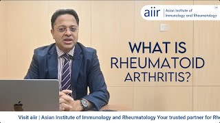 aiir  Dr Parthajit Das on Rheumatoid Arthritis  Symptoms Lifestyle Impacts and Treatment [upl. by Essile841]