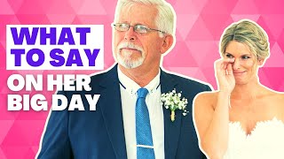 How To Write A Father Of The Bride Speech  Step By Step Outline [upl. by Noleta980]