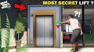 GTA 5  I Opened A Secret Elevator Outside Franklins House in GTA 5 GTA 5 Mods [upl. by Wightman]