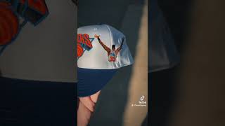 Knicks Custom Snapback Hat Made By TheHatGoat [upl. by Ecnatsnoc]