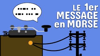 LE 1ER MESSAGE EN MORSE [upl. by Arabeila]