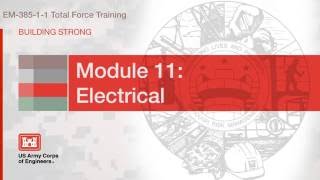 NAVFAC Safety Training Module 11 Electrical [upl. by Annod]