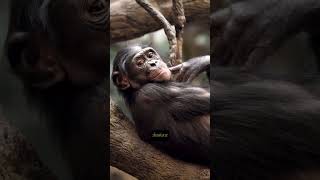 The Fascinating World of Bonobos A Unique Monkey Species Shorts [upl. by Adnam]