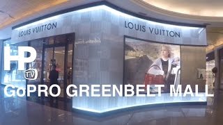 GoPro Greenbelt Mall Ayala Center Walking Tour Overview Makati Philippines by HourPhilippinescom [upl. by Anale]