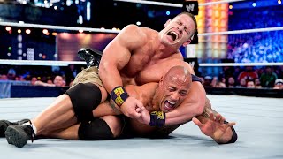 The Rock and John Cenas unforgettable history WWE Playlist [upl. by Gussy]