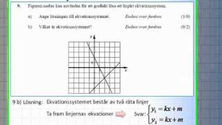 Linjära Ekvationssystem  Nationellt prov [upl. by Akenna]