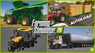 Farm Sim News  Calmsden Alma JCB amp Autoload FS25 [upl. by Eugene769]