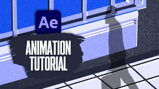 Animate an Illustration in After Effects  FULL WORKFLOW [upl. by Vookles]