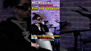 MC Stan Ne Apni Maa Ke Liye Kaya Kaha🤧 MC Stan On His Momshorts podcast mcstan [upl. by Bachman]