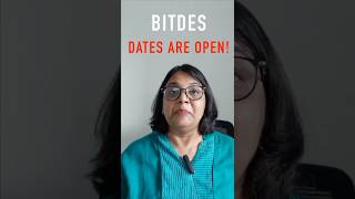 BITDES DATES are open now BDESBITS Pilani BITS Mumbai Career kit 365Monika Gupta [upl. by Sollie]