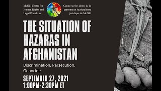 The Situation of Hazaras in Afghanistan Discrimination Persecution Genocide [upl. by Cartan]