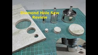 Diamond Hole Saw Review  Marble Cutter Hole Saw Review  Glass Cutter Hole Saw Review  Postbag 002 [upl. by Mohsen]