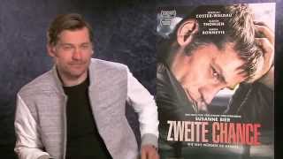 Nikolaj CosterWaldau Interview SECOND CHANCE  GAME OF THRONES  speaks german  spricht deutsch [upl. by Erihppas]