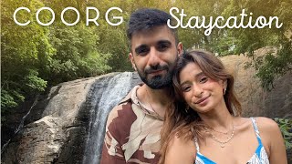 OUR COORG STAYCATION 🥰🤍 2 years special trip [upl. by Idnew]