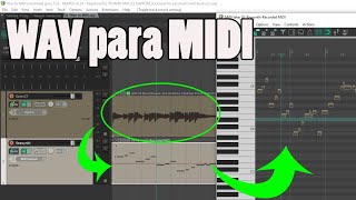 De WAV para MIDI no Reaper  JOGO RÁPIDO 62 [upl. by Lucian718]