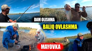 Mayovka baliq ovlashma Xojambardi koli [upl. by Waynant]