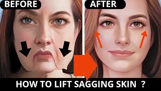 🛑 FACIAL MASSAGE TECHNIQUES TO STAY YOUNG  EXERCISES FOR SAGGING SKIN JOWLS LAUGH LINES [upl. by Avla]