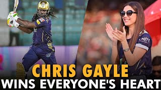 Chris Gayle Wins Everyones Heart  HBLPSL  MG2T [upl. by Elden]