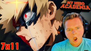 BAKUGO My Hero Academia 7x11 REACTION  quotLight Fades to Rainquot [upl. by Kalindi]