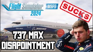 Boeing 737 MAX Review l Microsoft Flight Simulator 2024 [upl. by Hairacaz]