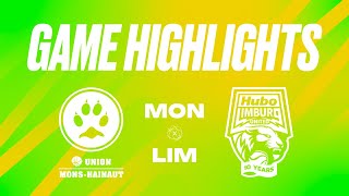 Belfius MonsHainaut vs Hubo Limburg United  Game Highlights [upl. by Isoais]