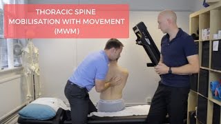 Thoracic rotation MWM [upl. by Nosirrah42]