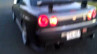 R34 GTR RB2630 HKS T51R Running engine in [upl. by Fleda165]